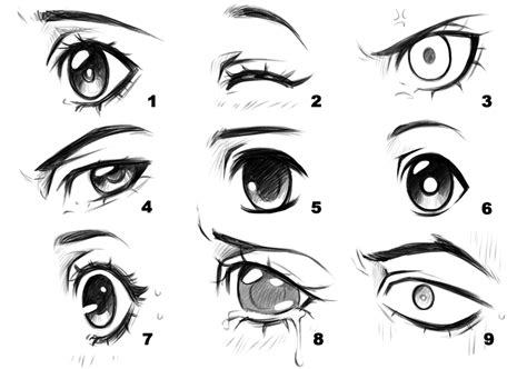 How to Sketch Anime Eyes: A Dive into the Soul of Characters