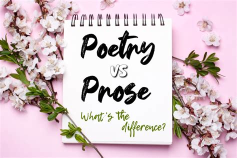 what is poetry and prose and the role of rhythm in literature